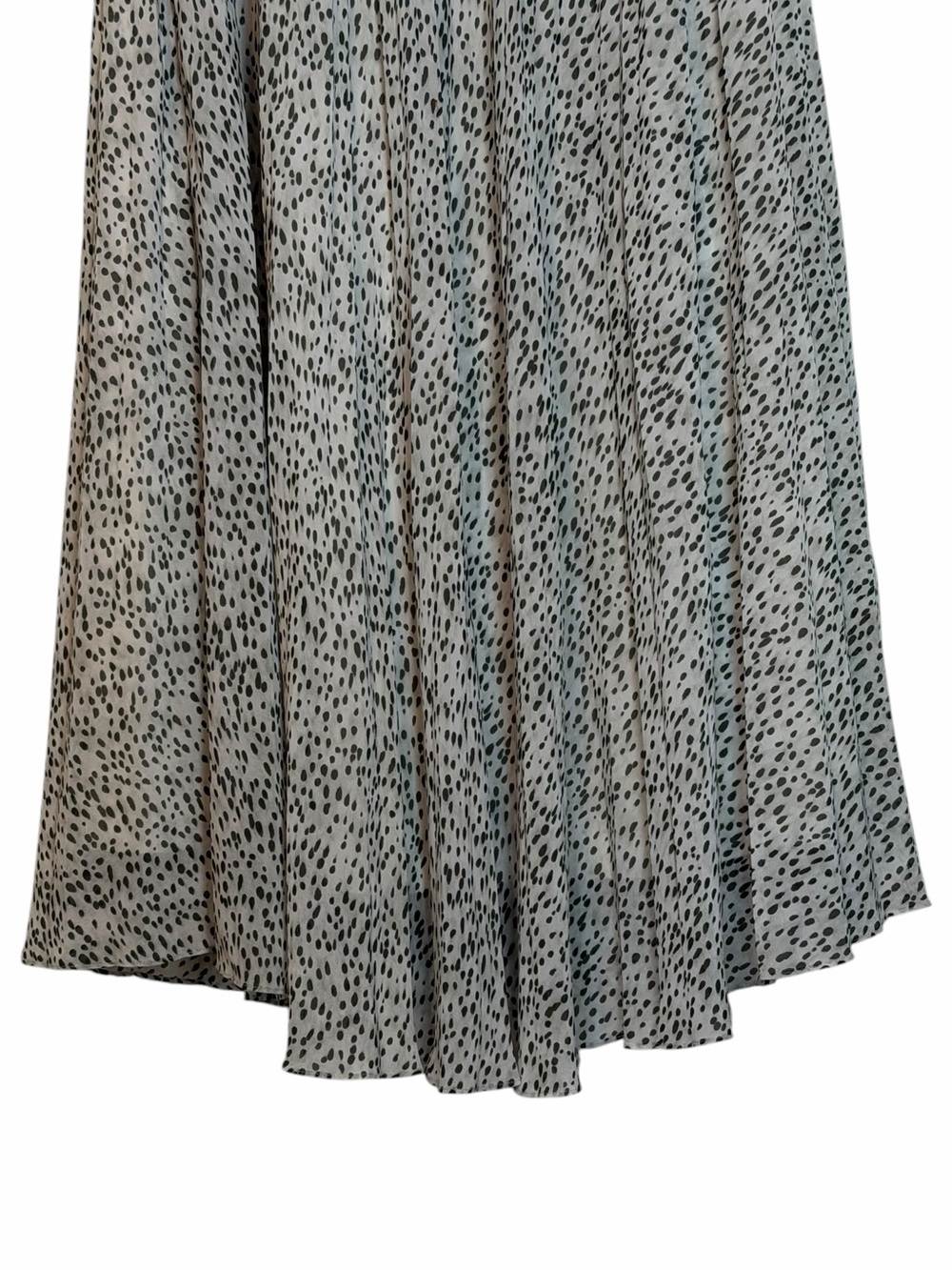 Chaps women’s size medium animal print maxi skirt lined elastic stretch waist - Picture 3 of 7